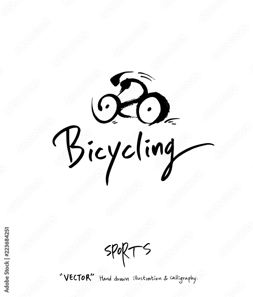 스포츠 포스터 / 손으로 그린 스포츠 그림