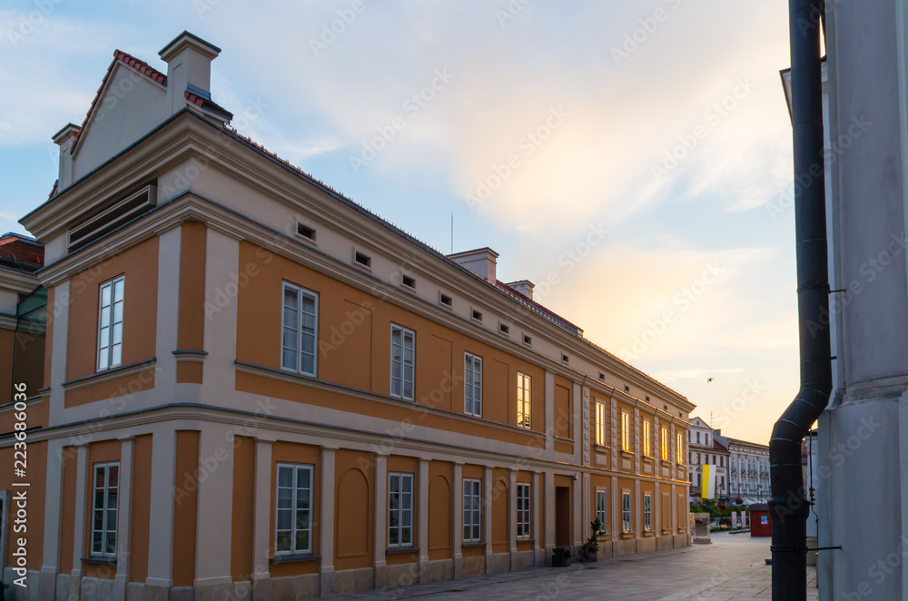 Fototapeta premium Houses in Wadowice