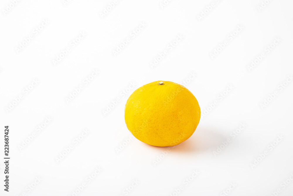 Fresh orange fruit isolated on white background Fresh orange fruit isolated on white background