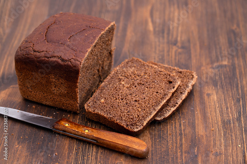 healthy bread with carob photo