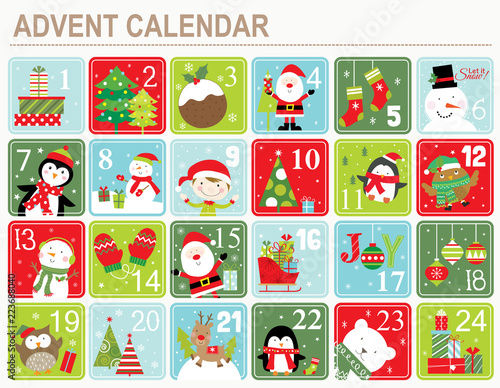 festive advent calendar