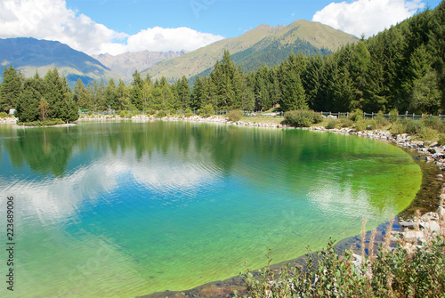 Laghetto di montagna in Valbione photo