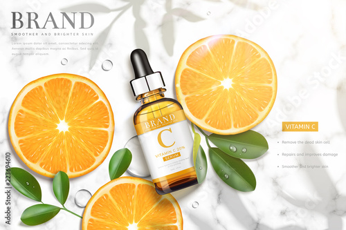 Vitamin C essence ads
