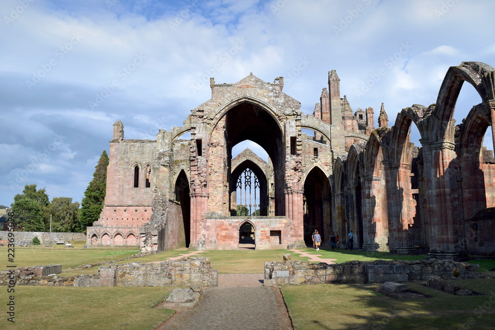 Fototapeta premium melrose abbey