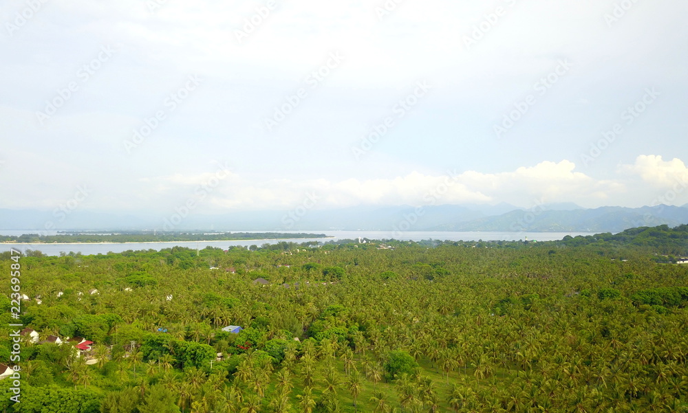 Fototapeta premium Gili Trawangan Bali Indonesia