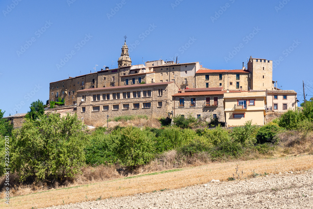 Town of Labraza, Rioja Alavesa, Spain