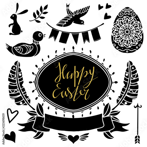 Happy Easter set