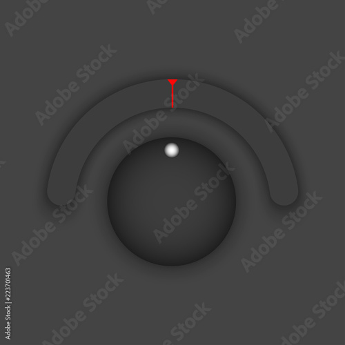 black volume button 