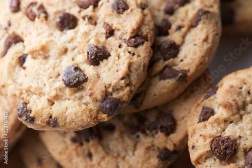 Cookies close up