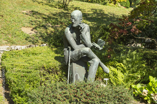 Grab von James Joyce, Friedhof Fluntern, Zürich, Schweiz