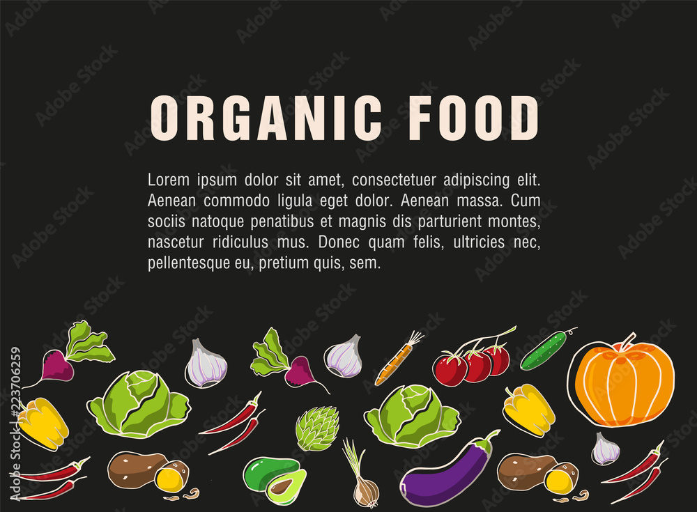 Seasonal Organic Food Sale