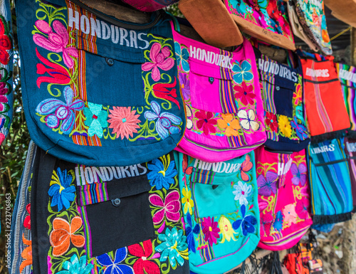 A view of souvenirs in Honduras photo