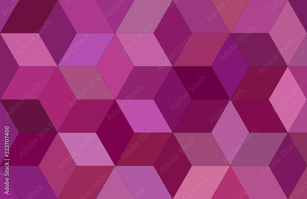 3d cube mosaic vector background design in redviolet tones 3d cube mosaic vector background design in redviolet tones
