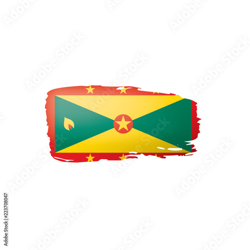 Free Download Grenada flag, vector illustration on a white background. - GFXLoad