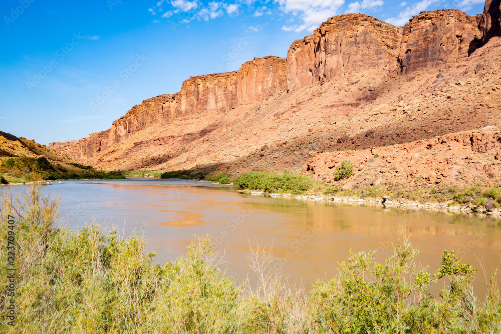 Colorado Riverway Recreation Area in Utah, USA