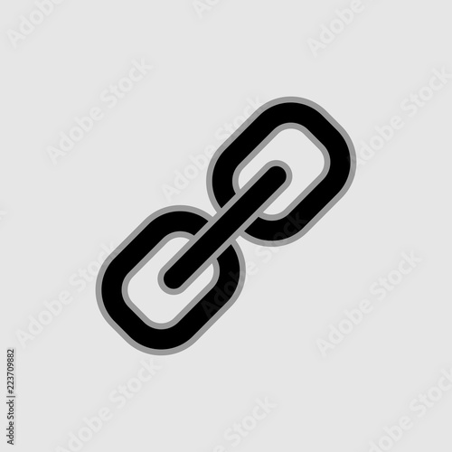 Link icon vector art