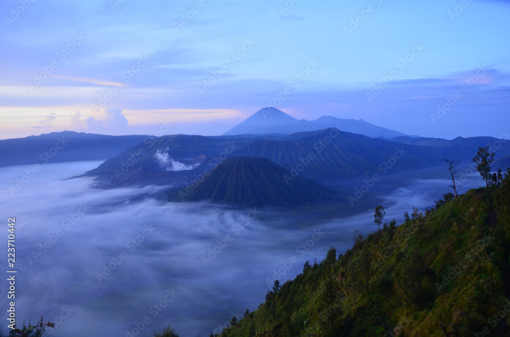 view of mountains