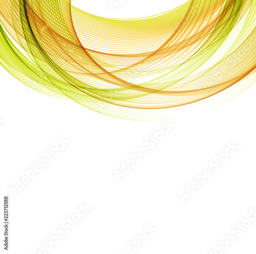 Abstract color wavy background