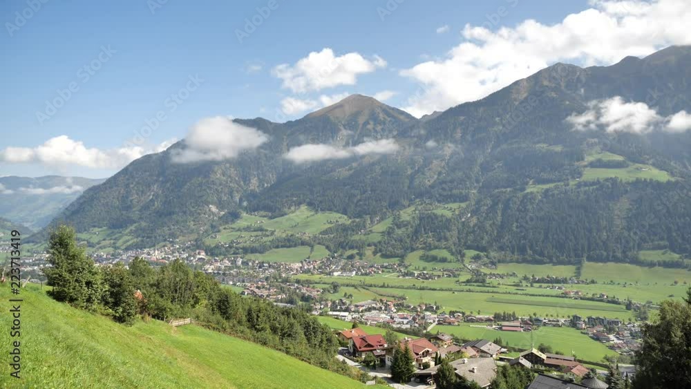 Hot Fantastic Summer Weekend Day at the Bad Gastein in the Alps Mountains Austria Timelapse Full HD 25fps Hot Fantastic Summer Weekend Day at the Bad Gastein in the Alps Mountains Austria Timelapse Full HD 25fps