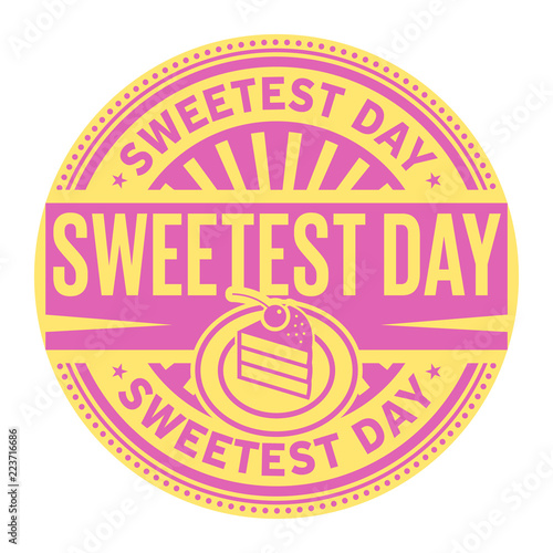 Sweetest Day, rubber stamp