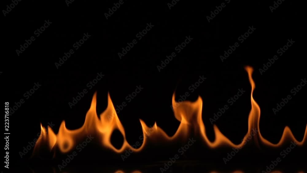 real fire flaming background in slow motion real fire flaming background in slow motion
