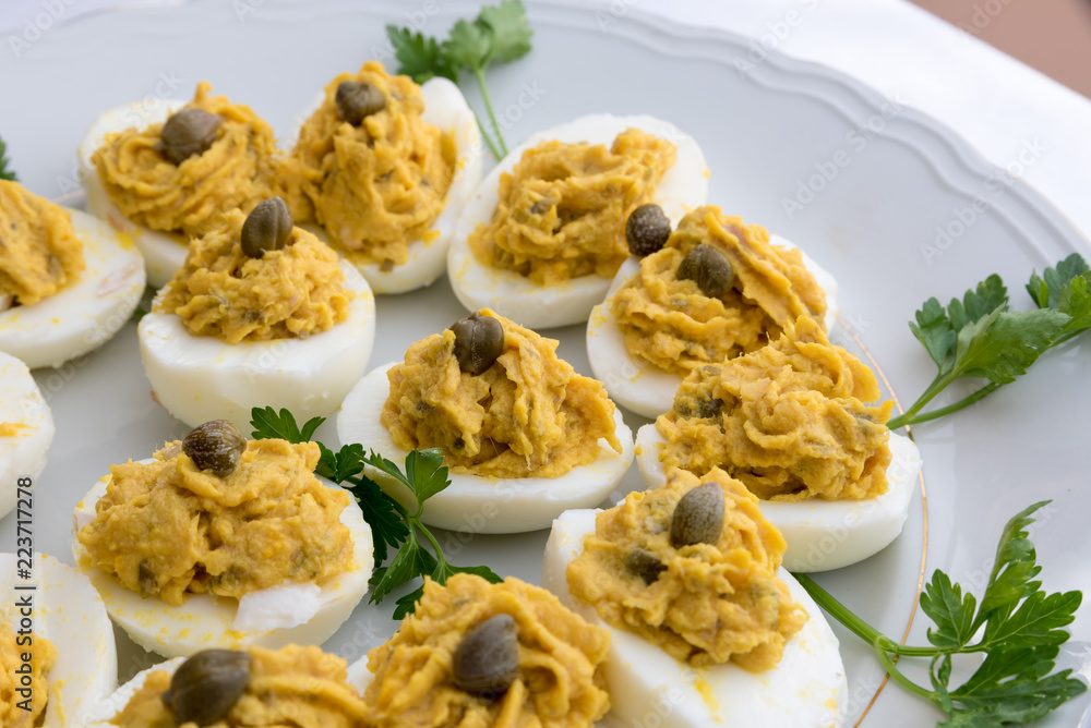 Easter eggs blessed as a starter Easter eggs blessed as a starter