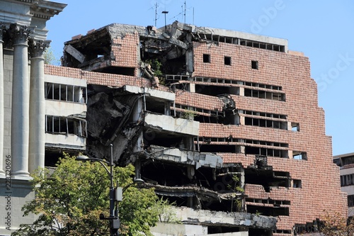 фотографія Serbia war damage