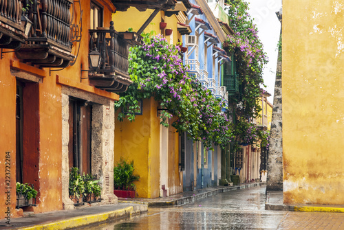 Fototapeta Naklejka Na Ścianę i Meble -  View of Cartagena de Indias, Colombia