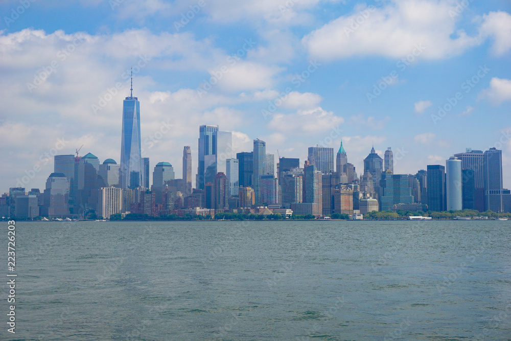 New York from the ocean