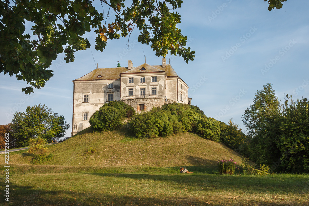 Baroque castle in the Lviv region