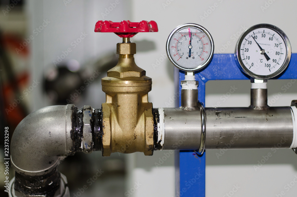 Valve - Turn off the water to the cooling of the industry Valve - Turn off the water to the cooling of the industry