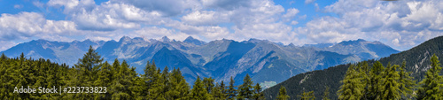 panarama of mountains