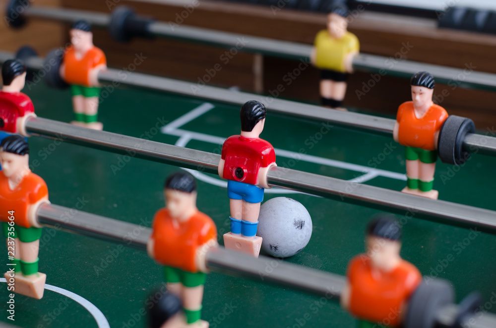 Table football is a toy for the skills, speed and cunning Table football is a toy for the skills, speed and cunning