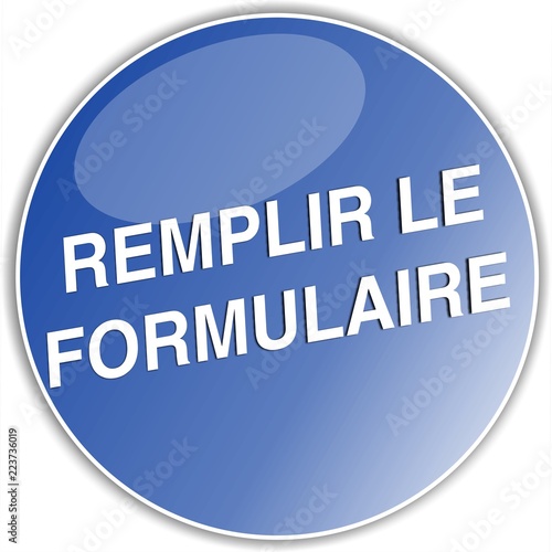 bouton remplr le formulaire