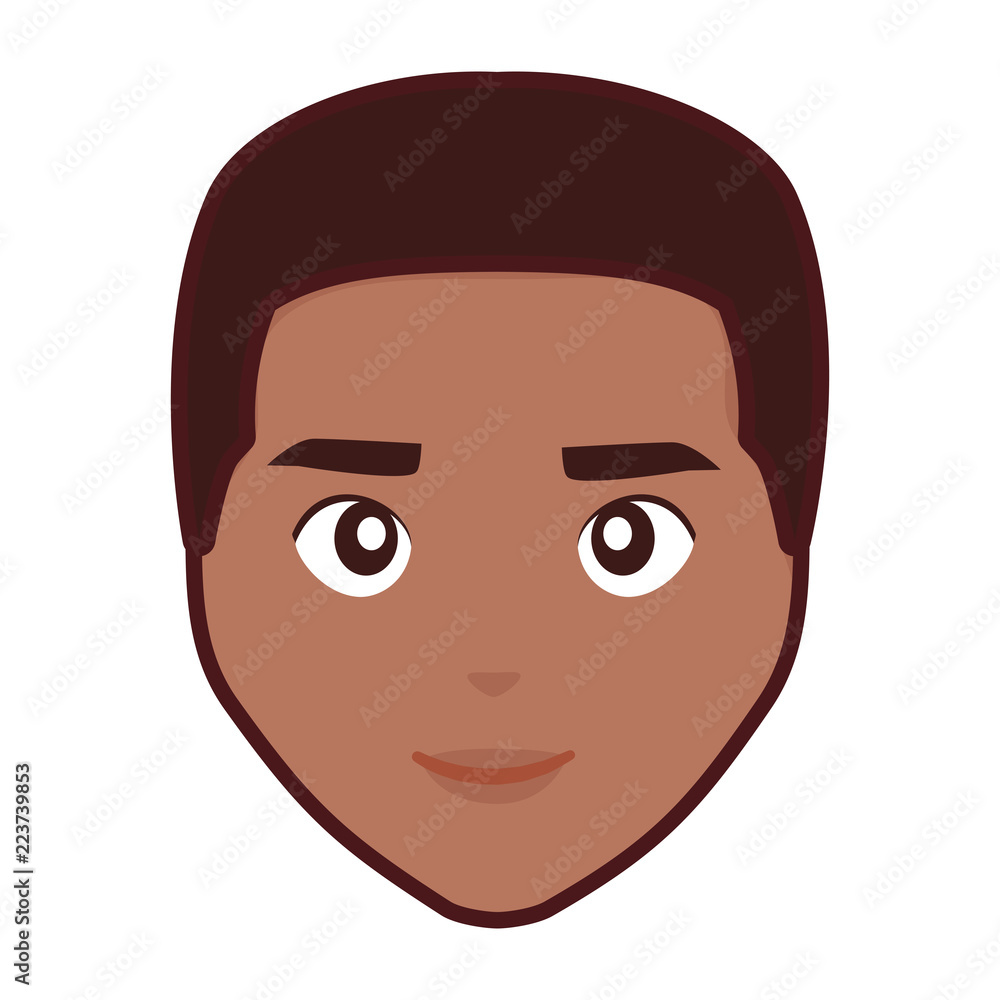 cartoon man icon