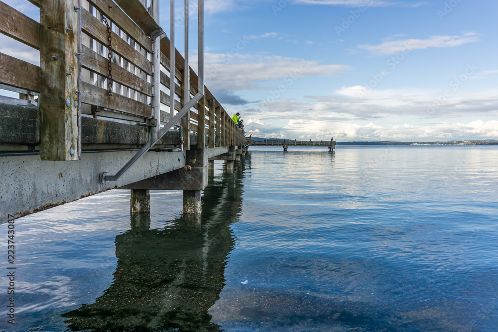 custom made wallpaper toronto digitalPier Fishing 4