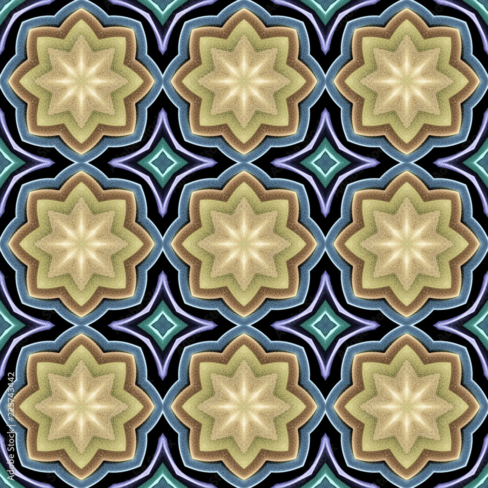 Seamless pattern background with multi-colored wavy lines. Seamless pattern background with multi-colored wavy lines.