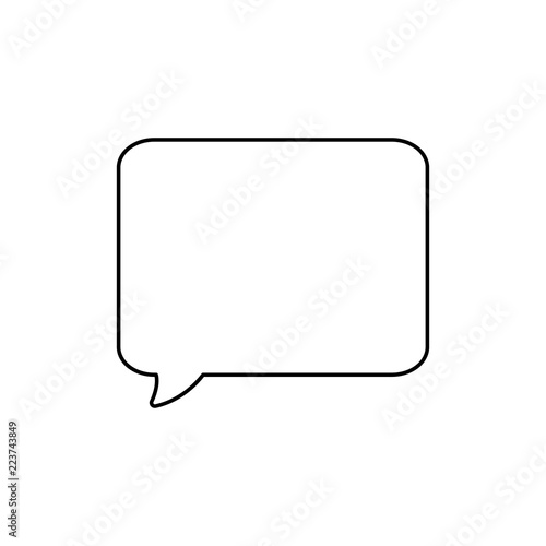 speech bubble message chat communication