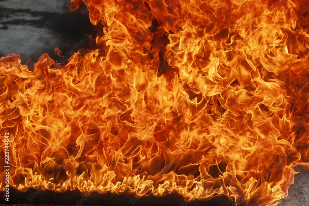 Obraz premium Hellfire as background.