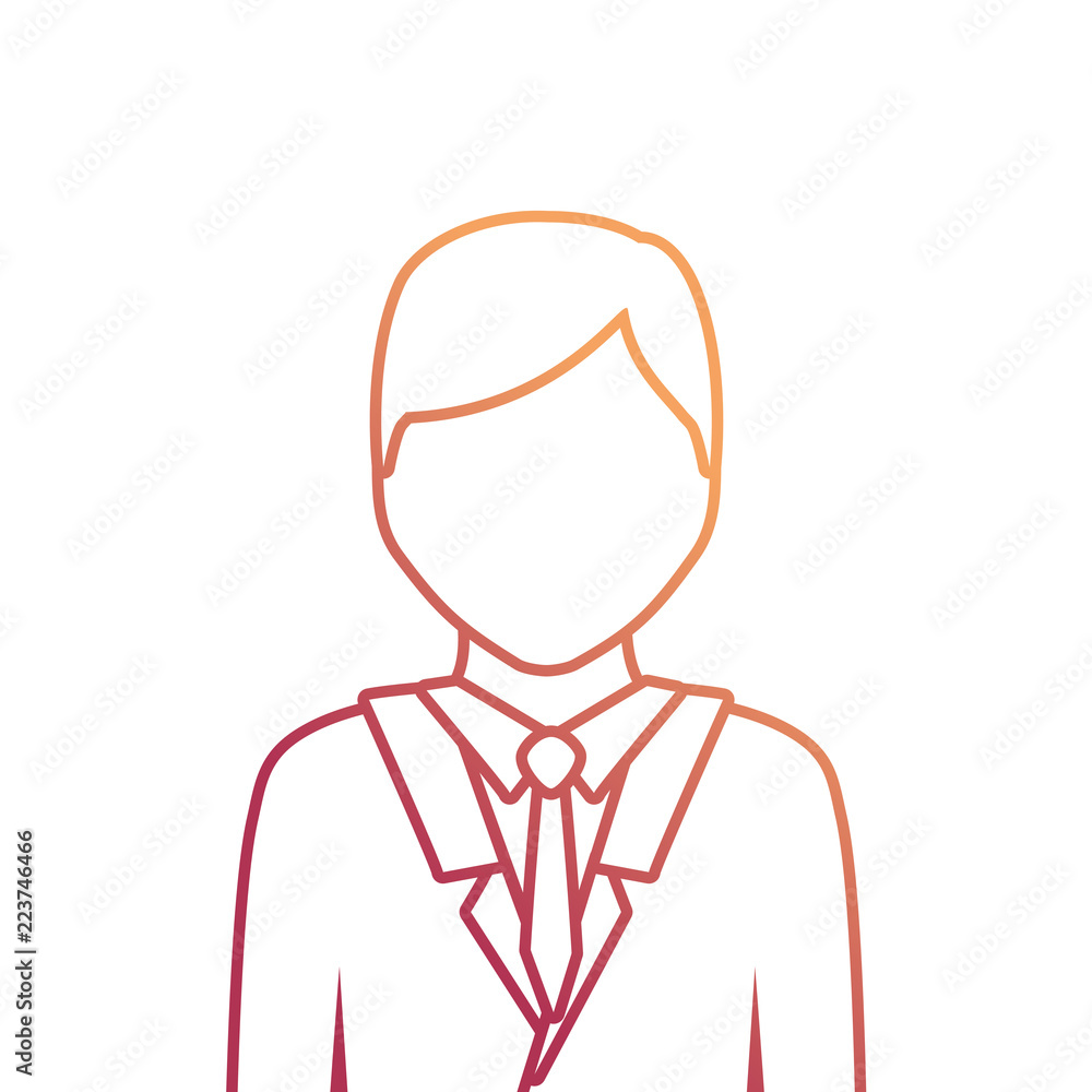 Obraz premium elegant man icon