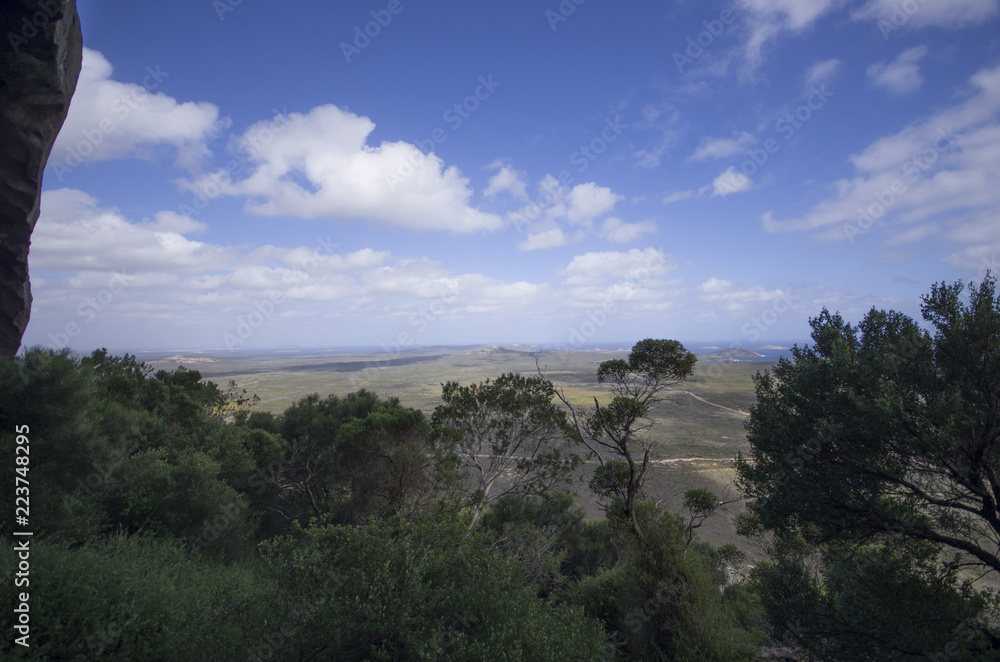 Vue du Frenchman peak au Cape Le Grand National Park, Western Australia, Australie Vue du Frenchman peak au Cape Le Grand National Park, Western Australia, Australie