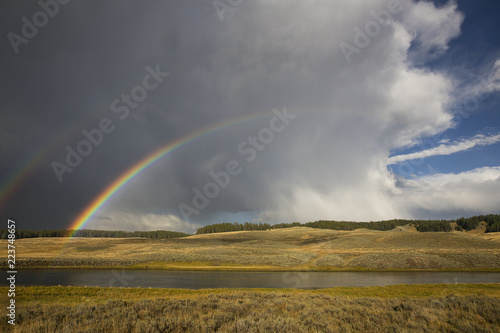 Unique landscapes throughout Yellowstone National Park © Patricia Thomas 