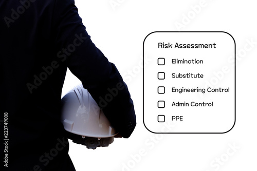 Hazard Identification and Risk Assessment concept.