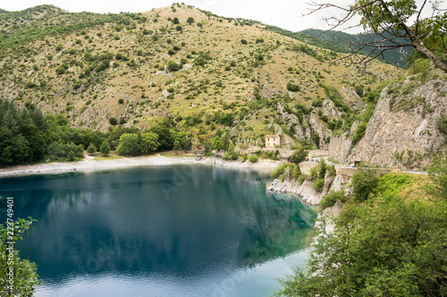 Lake of San Domenico in the Gorges of Sagittarius photo