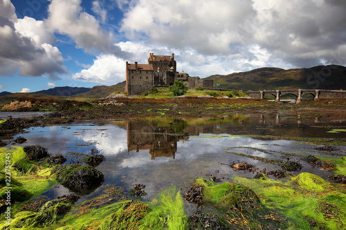 Eilean Donan Castle at Scotland  UK 