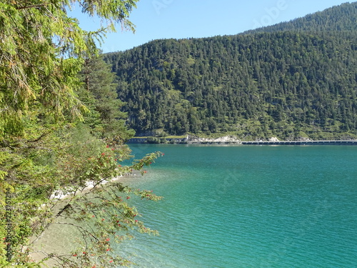 Achensee in Tirol, Bezirk Schwaz, Wanderweg zwischen Pertisau und Achenkirch über die Gaisalm