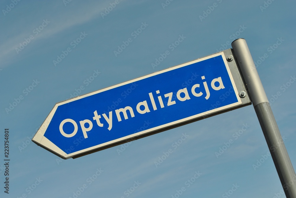 Obraz premium Optymalizacja