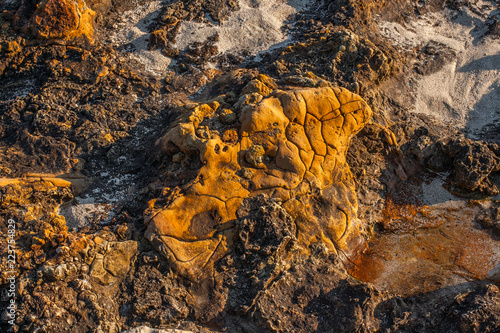 Volcanic stones in Cyprus – background image