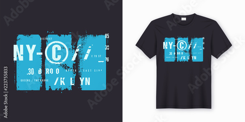 New York City stylish t-shirt and apparel design