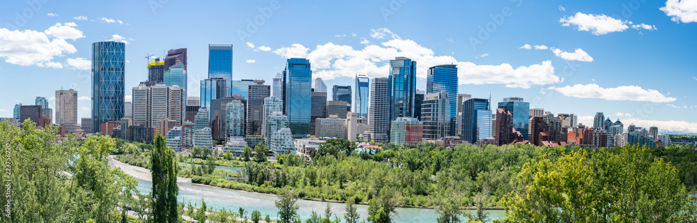 Calgary, Alberta Canda City Skyline